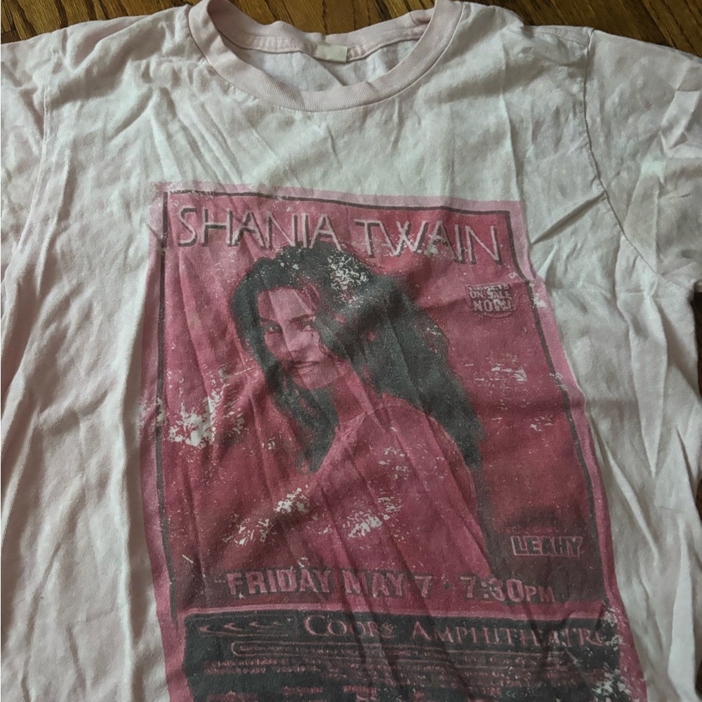 Shania Twain Pink T-Shirt